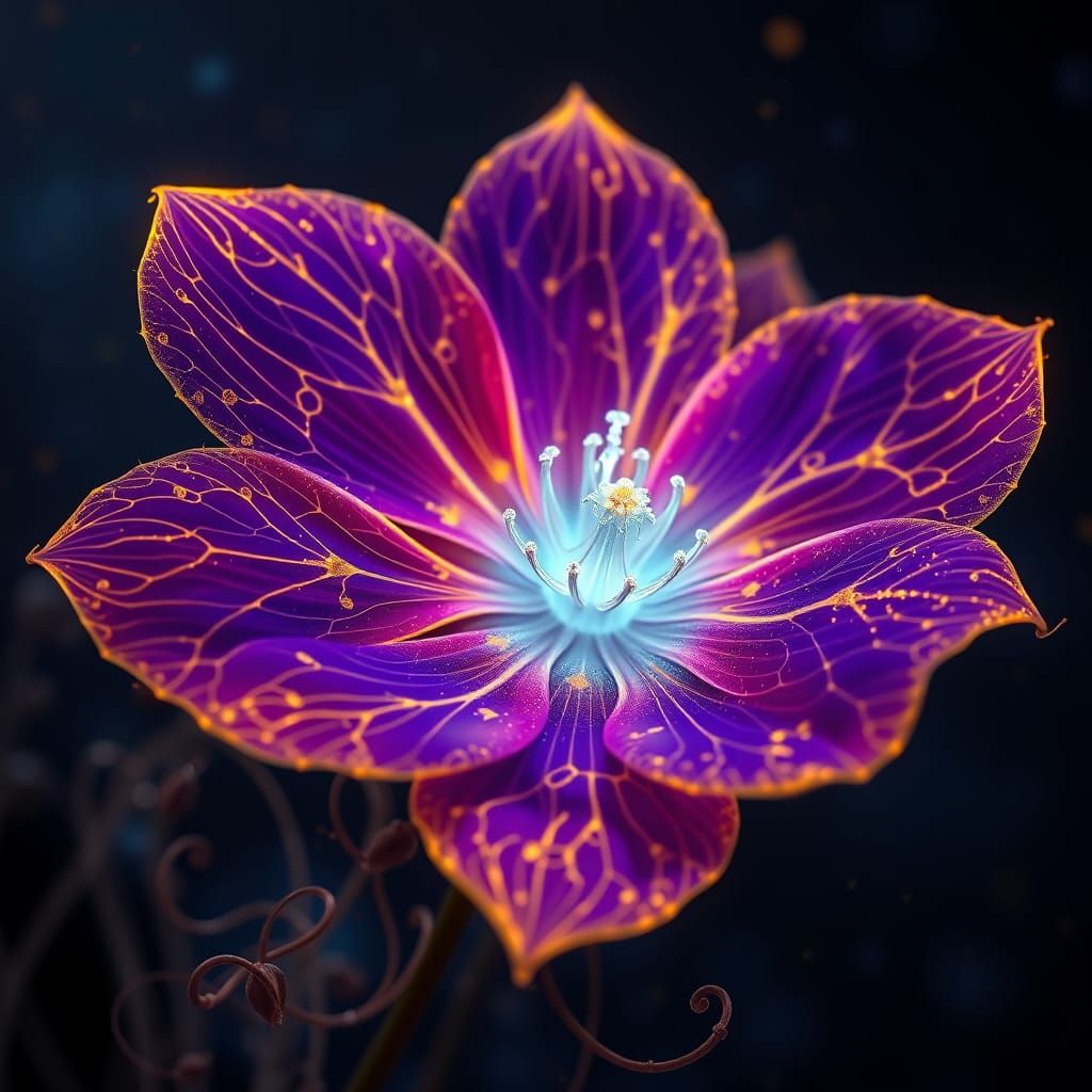 Elysian Blooms :: Mystical Orchids of the Cosmos