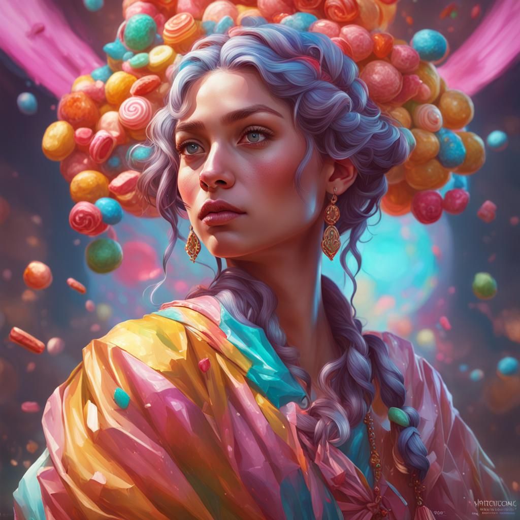 Hyperdetailed Portrait with Dynamic Lighting