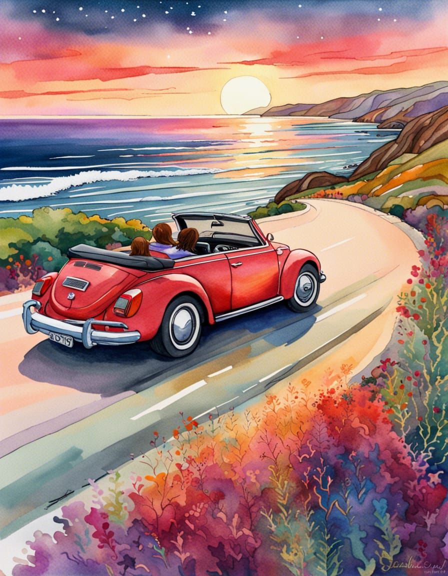 Driving the Pacific Coast Highway