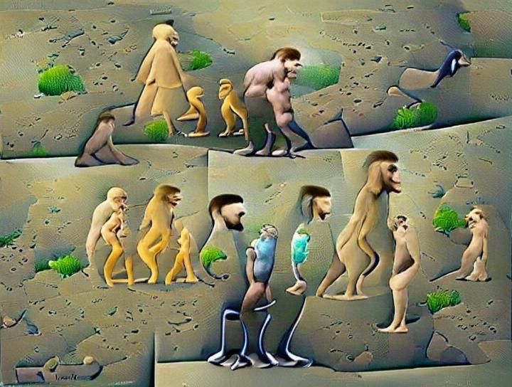 Evolution of Man: A Visual Depiction