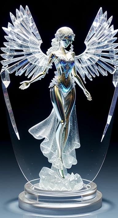 Clear Quarts Crystal Angel