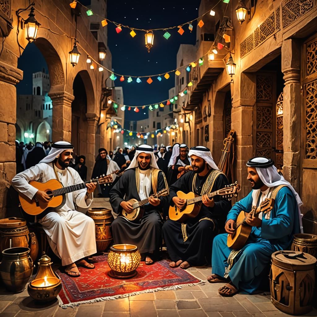 Arab Musicians Perform at Festival of Lights