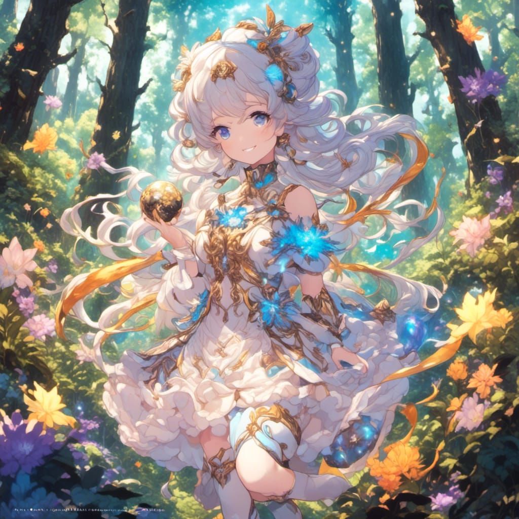 lumine from genshin impact wearing cute Pokémon onesie;