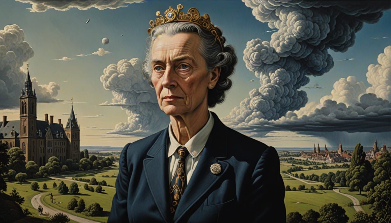 Metaphysical Surrealism Masterpiece by Carel Willink