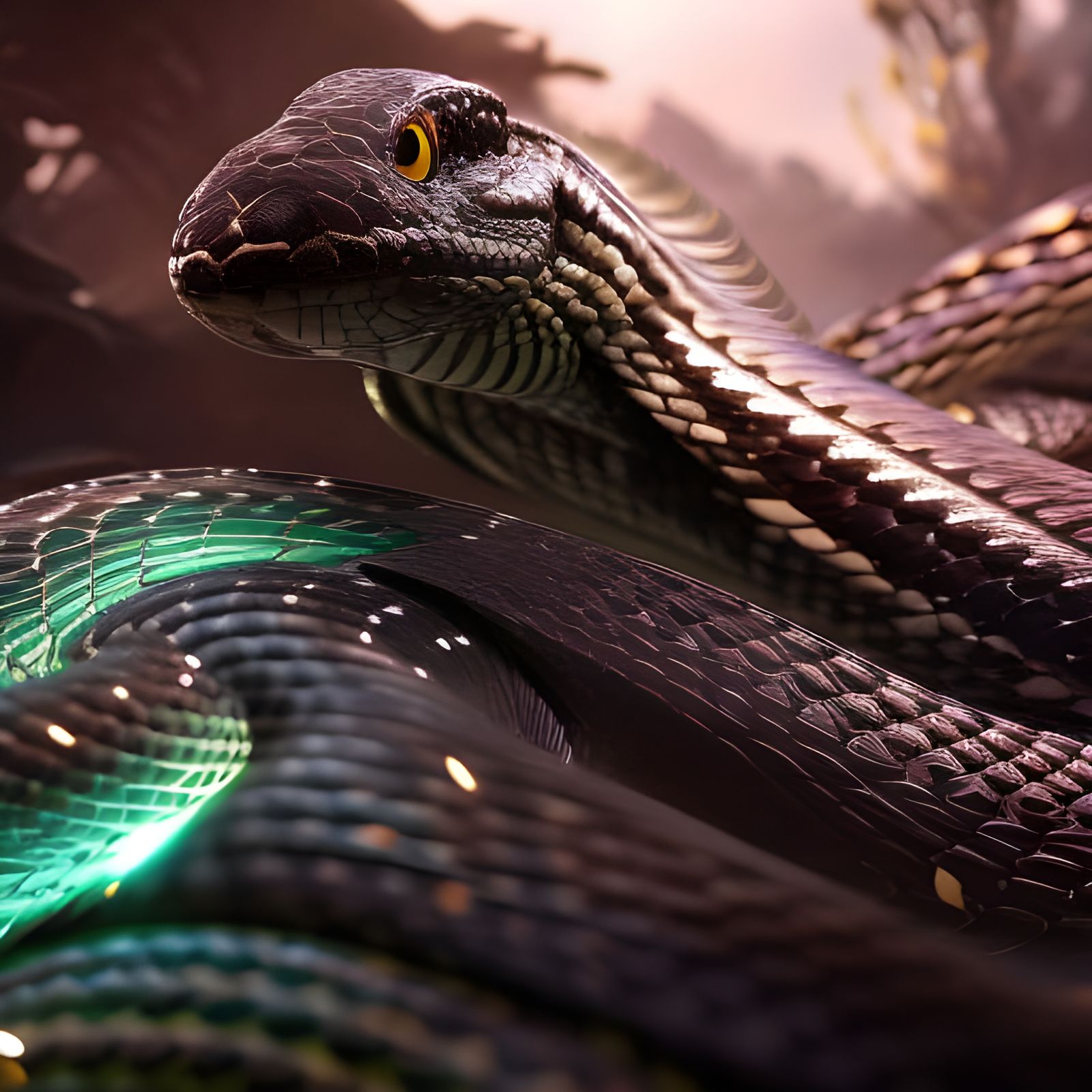 disformed Viper, ^^ help meee!!! how do i make snakes XD