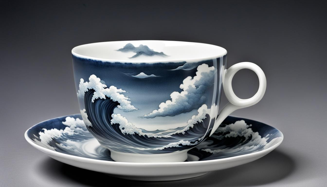 Storm in a Teacup: A Porcelain Tempest