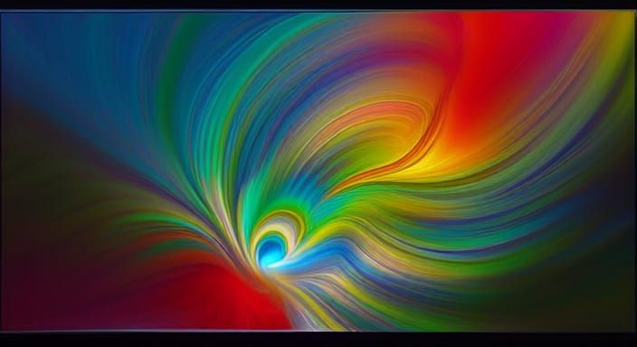 Kaleidoscopic Garden in Dreamlike Surrealism