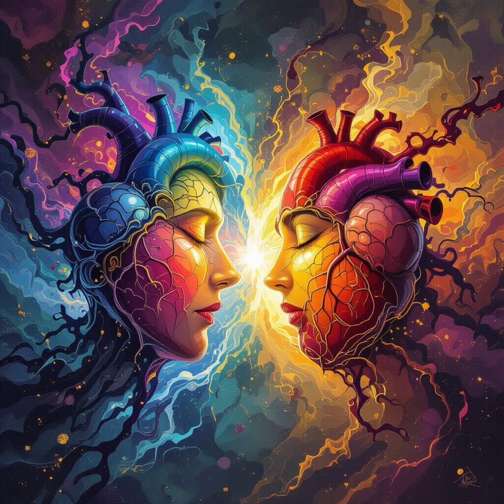 Two Souls Collide in Dark Academia Vortex