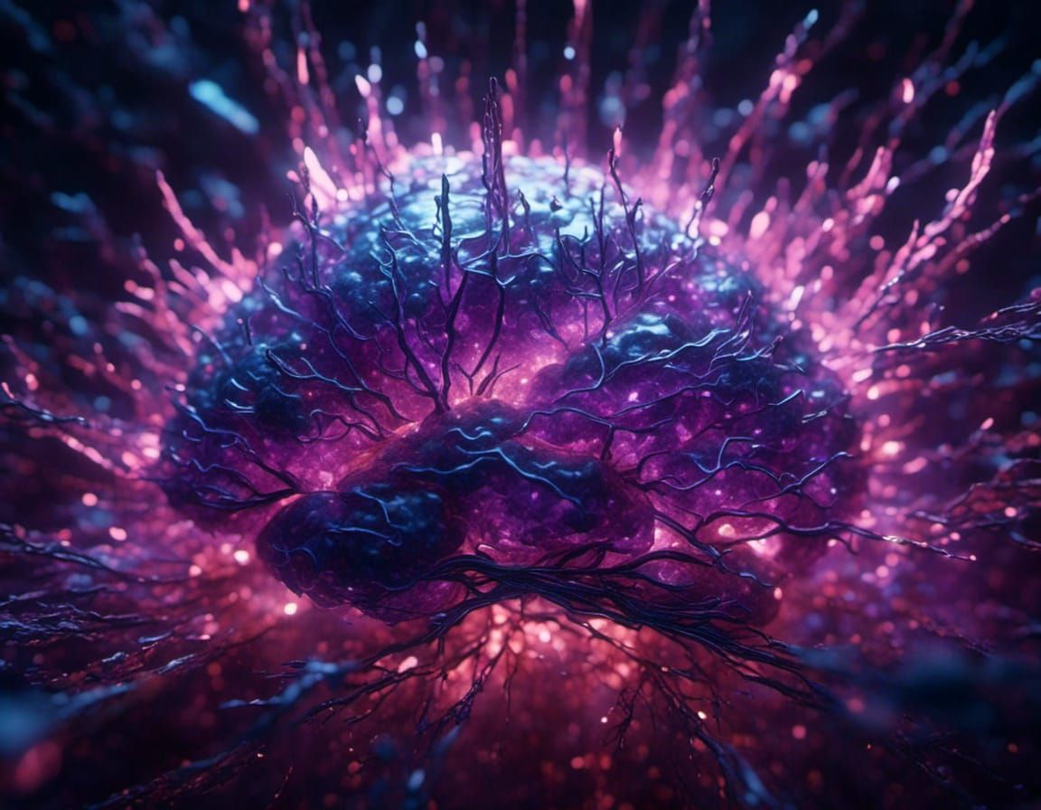 Crystal Brain Synapse: Hyperrealistic Neural Network