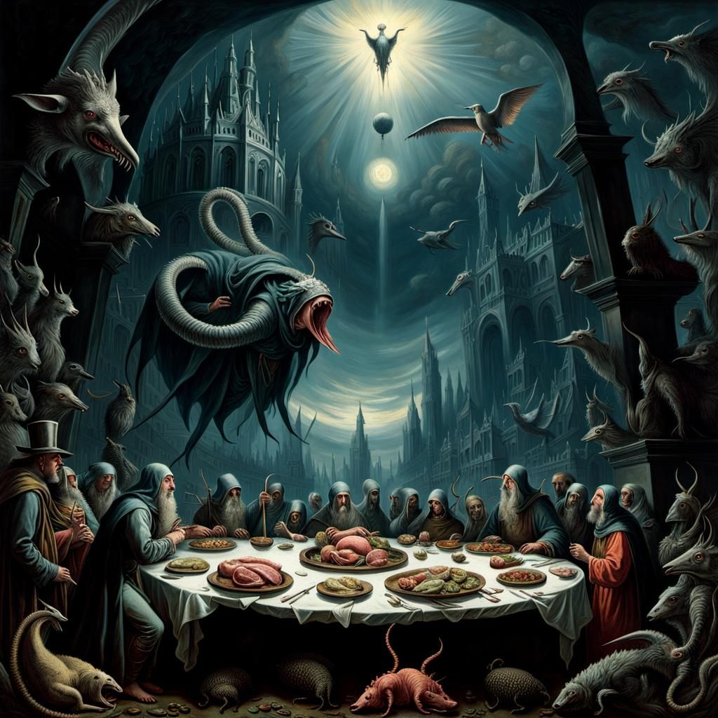 Surreal Horror: The Discovery That God Is Meat