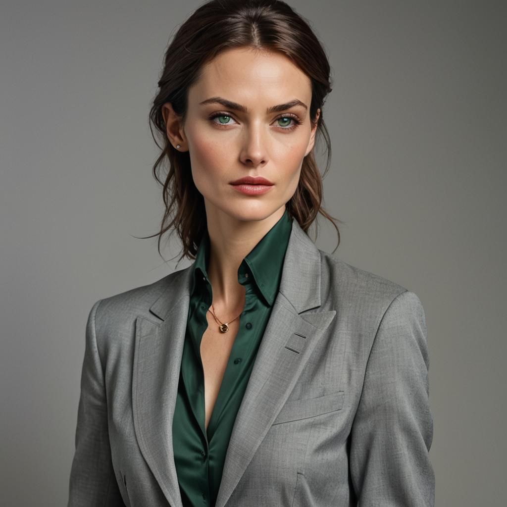 Hyperrealistic Portrait of a French Woman in Unreal Engine