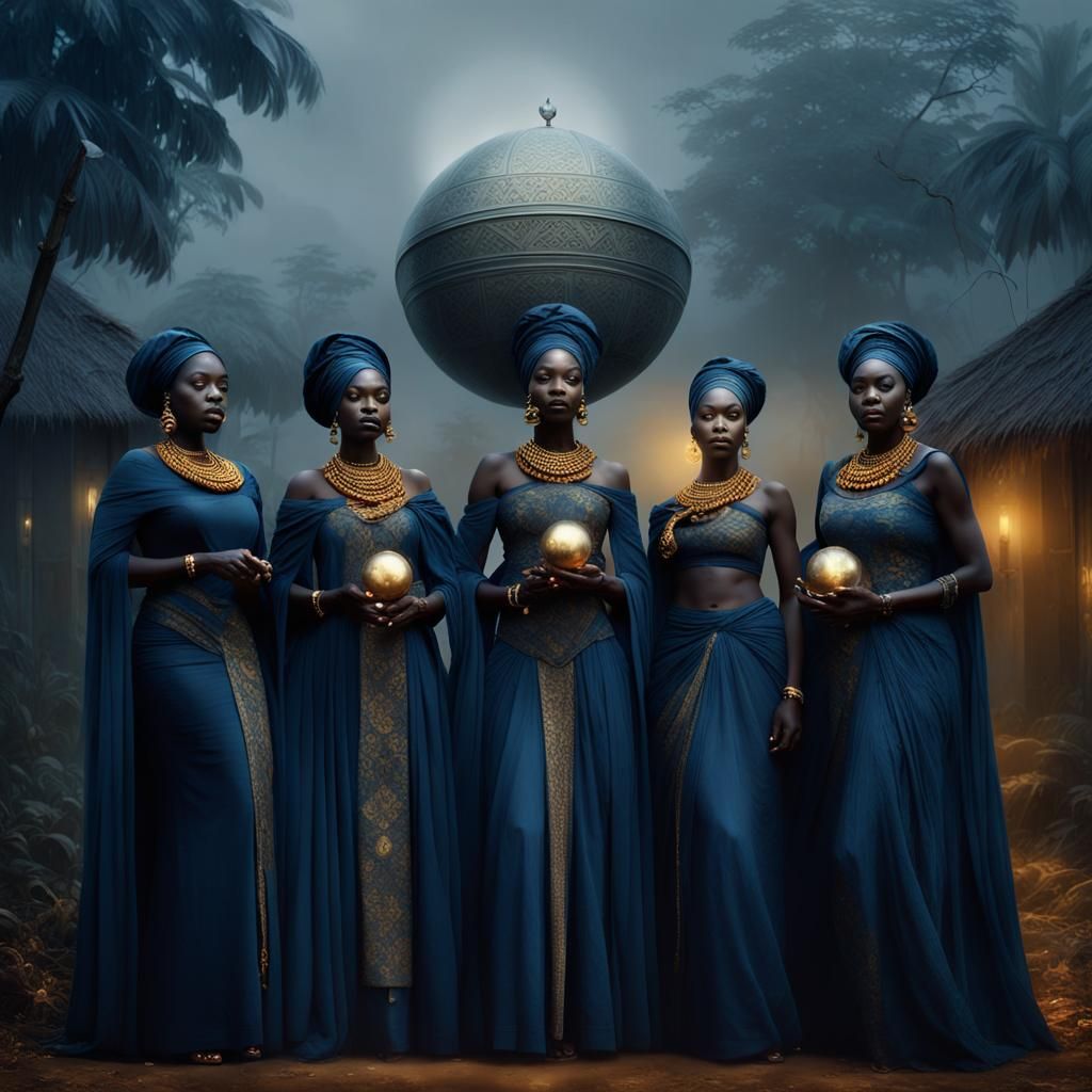 Ghanian Princesses Discover Mysterious Orb