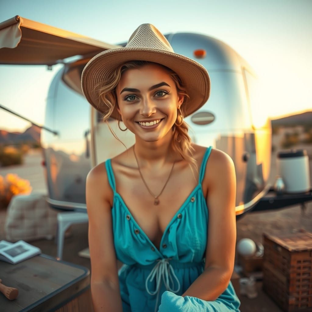 French Boho Chic in Desert Retreat