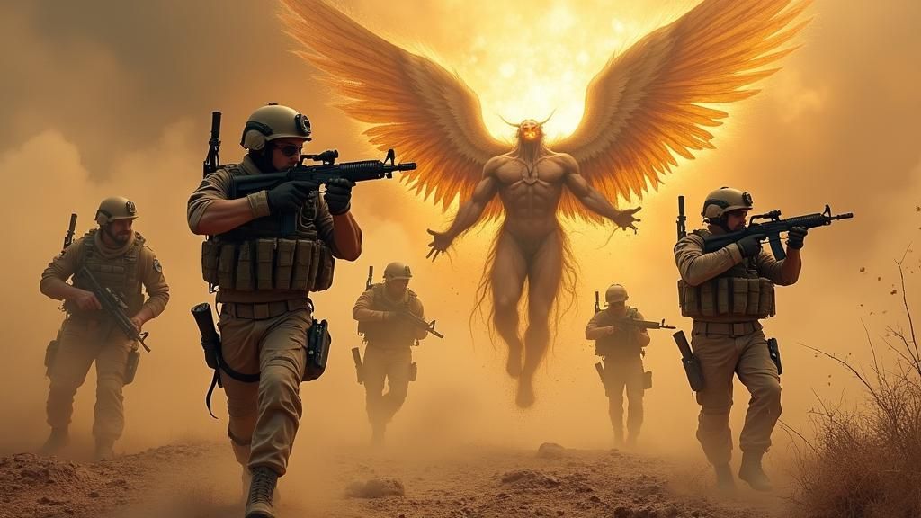 IDF Soldiers Battle Demon at Lebanon Border