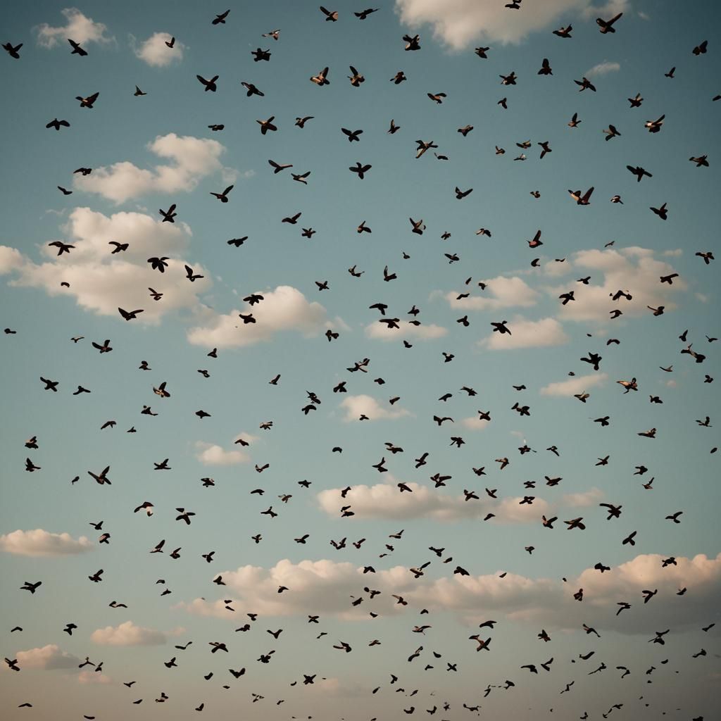 Dreamlike Flight of Random Objects