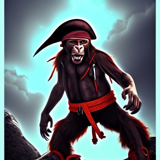 pirate monkey