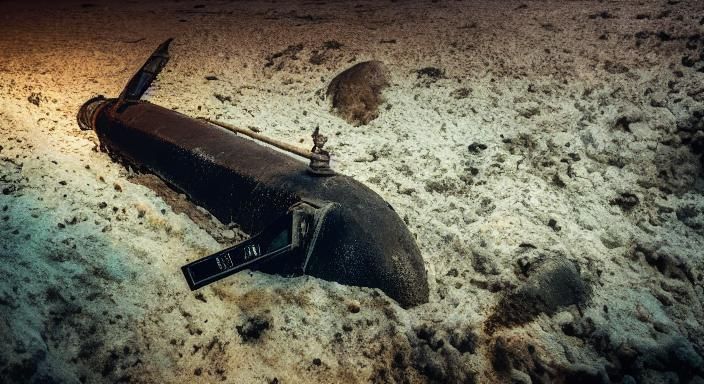 Sunken Submarine: Professional Underwater Photography