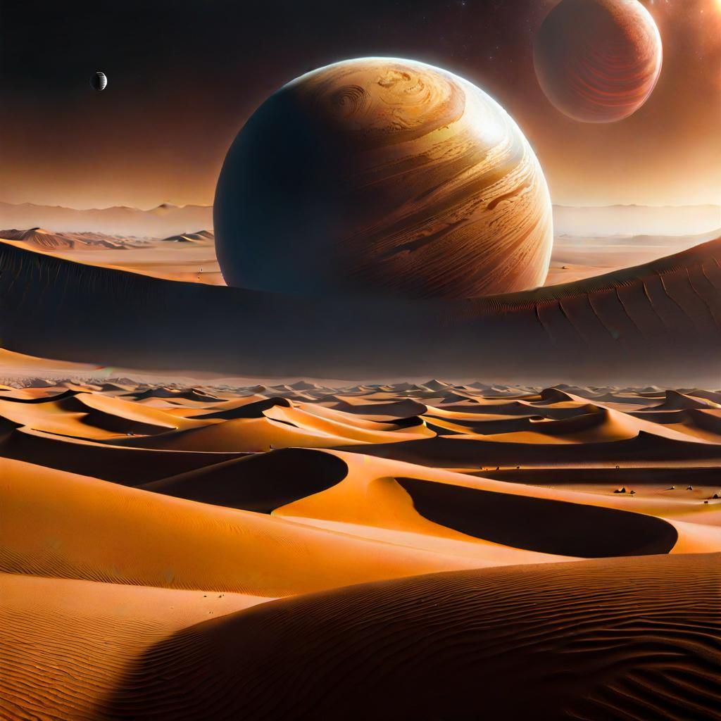 Arrakis: A Scene from Dune