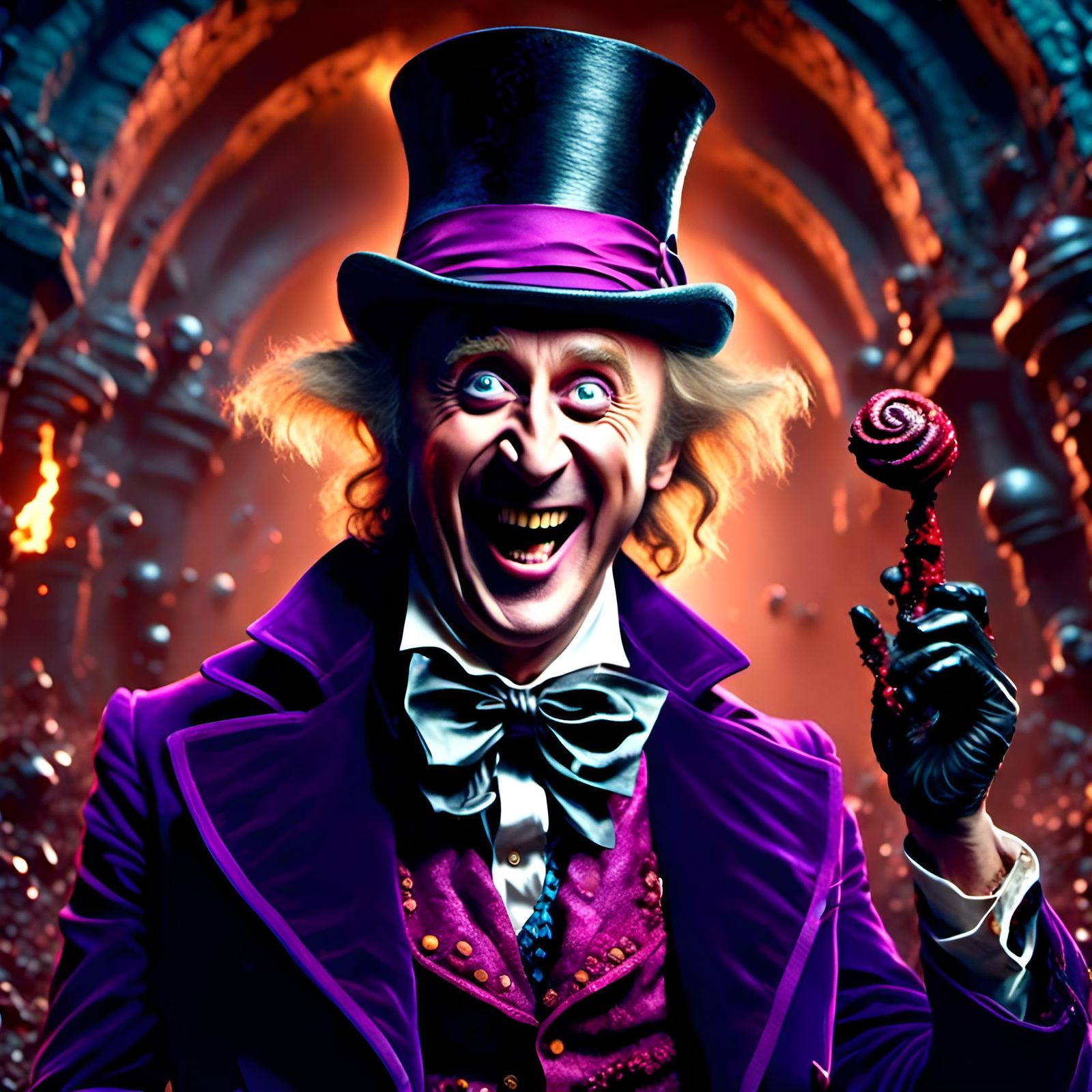 Gene Wilder as Willy Wonka