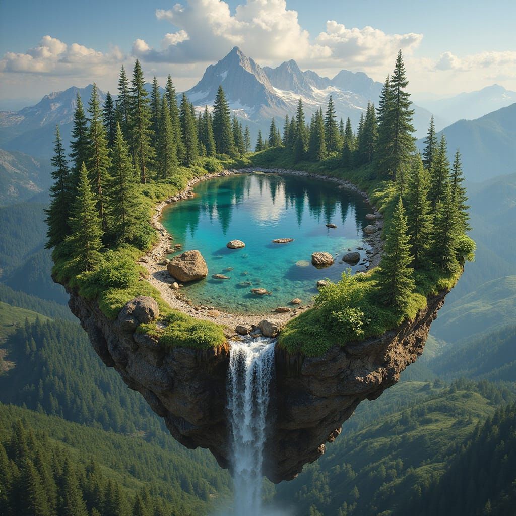 Ecosystems and Habitats Inside Earth: Photorealistic Double ...