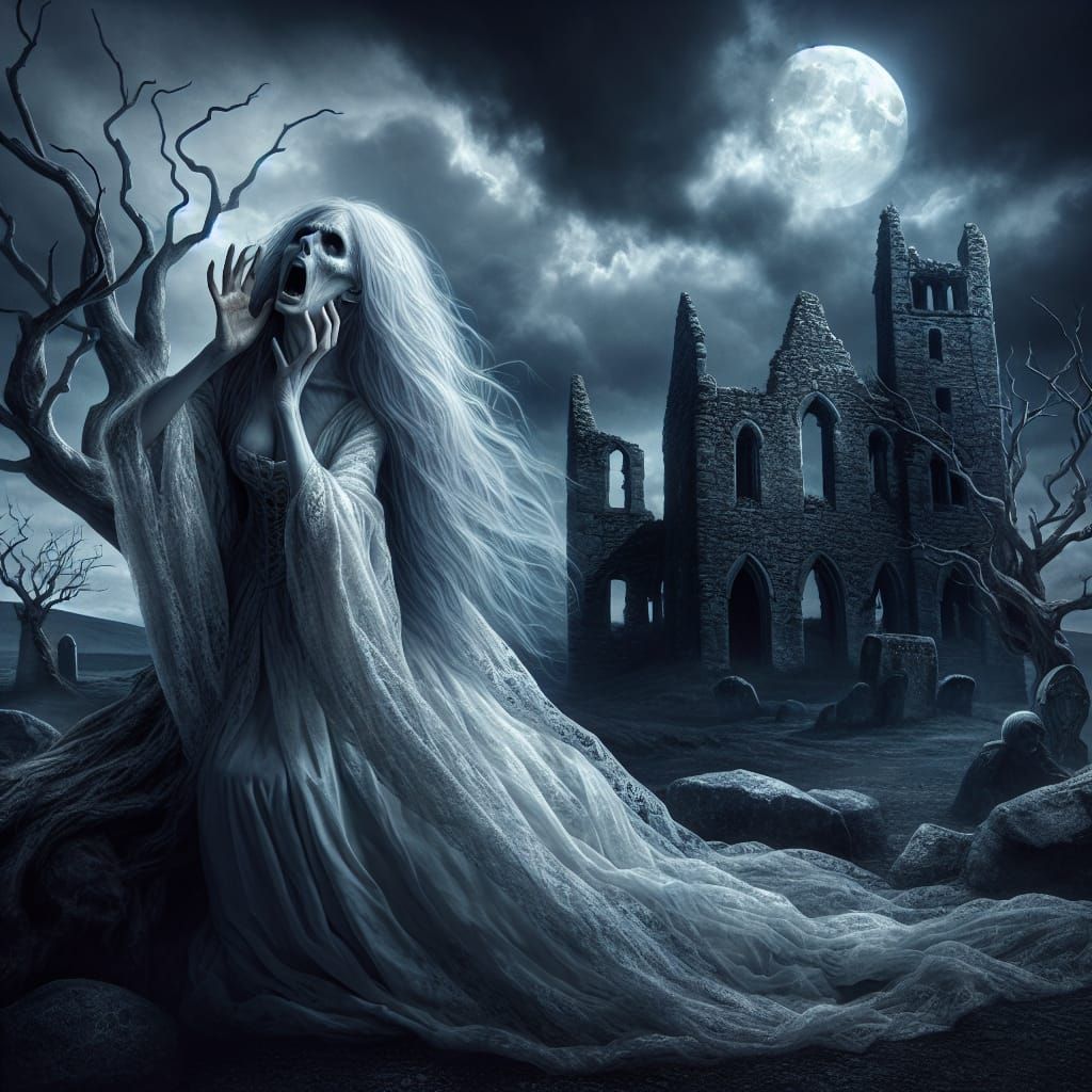 Mystical Banshee in Irish Mythology