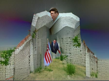 Ronald Reagan 3D Render: Tear Down This Wall