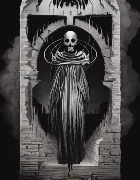 Specter of Desolation Surrounded by Eerie Fog