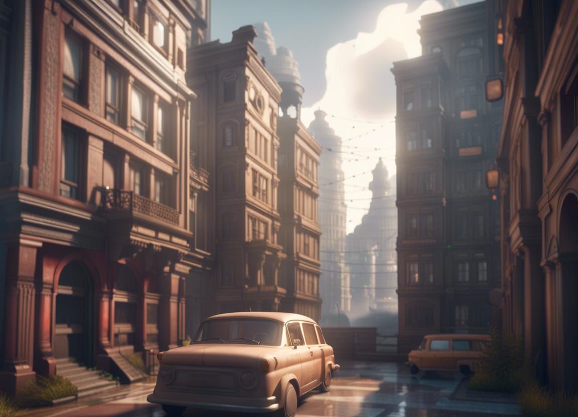 City that was left behind for an unknown reason…