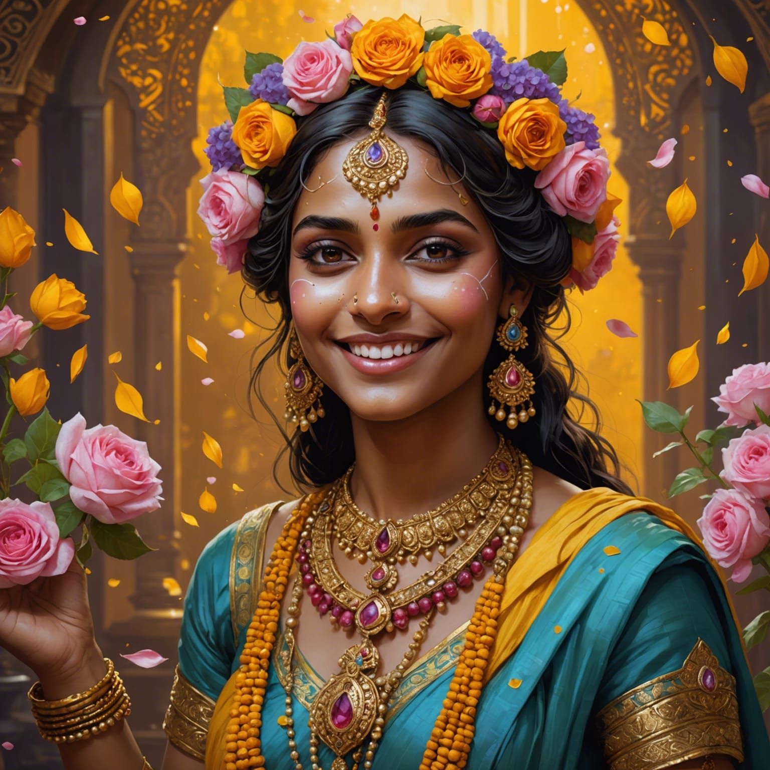 The Divine Indian Bride