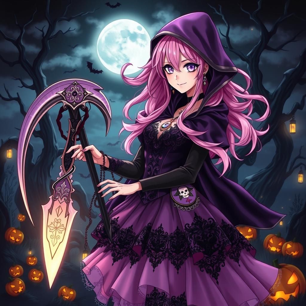 Halloween Grim Reaper Peony