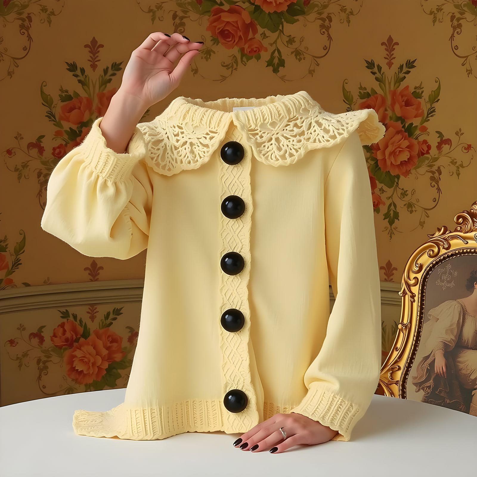 KIR Prompt: "Knit, Impossible, Rococo"