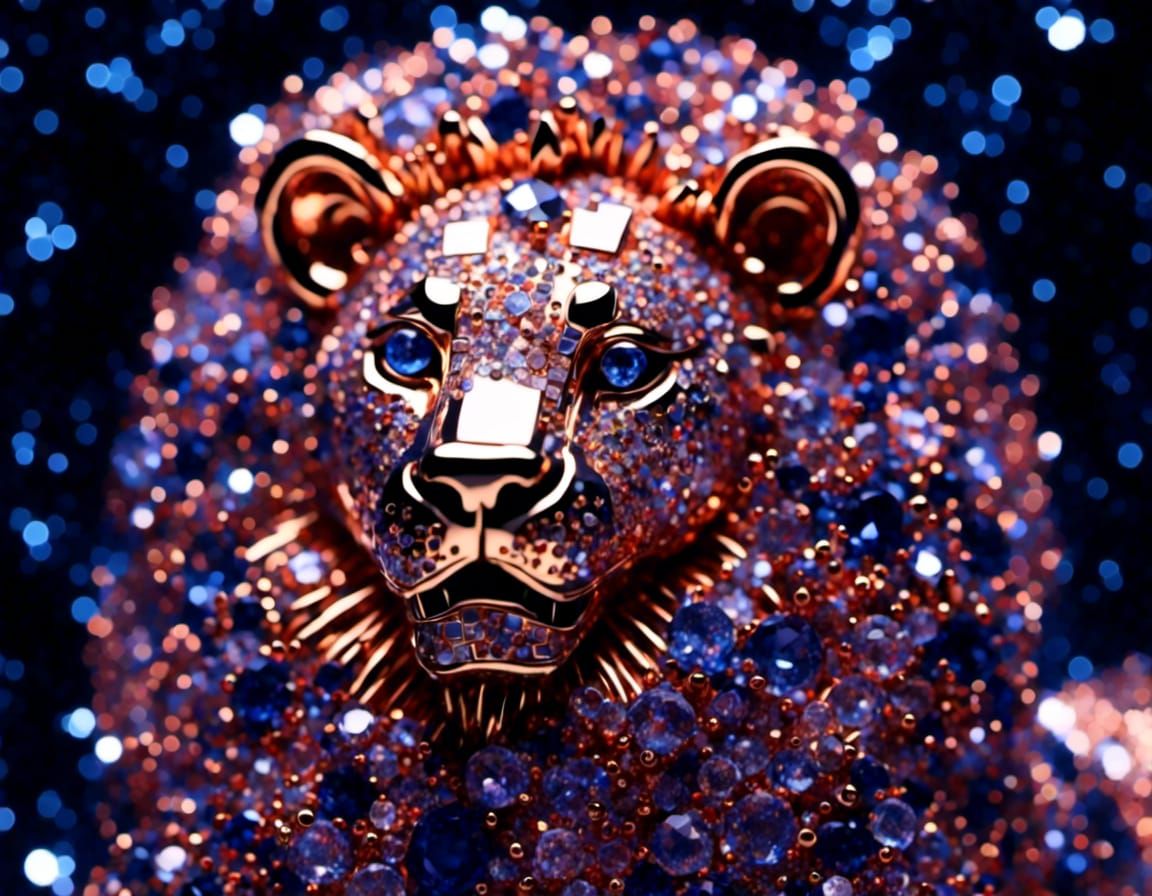 Gaudy Lion