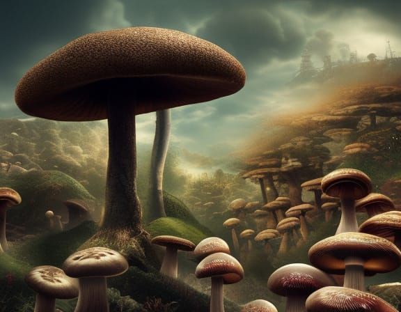 mushroom speedway Epic cinematic brilliant stunning intricate meticulously detailed dramatic atmospheric maximalist digi...