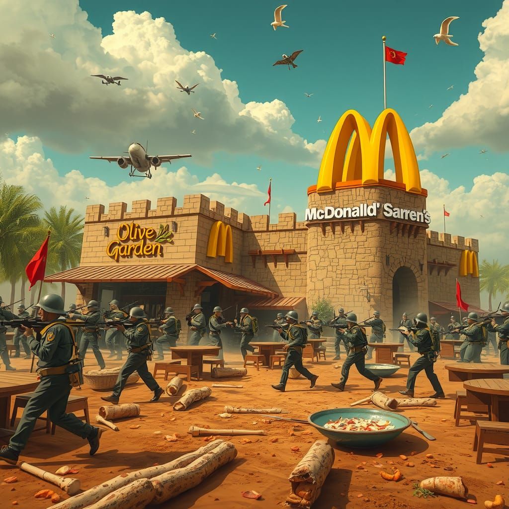 McDonald's vs. Olive Garden: Culinary Battle