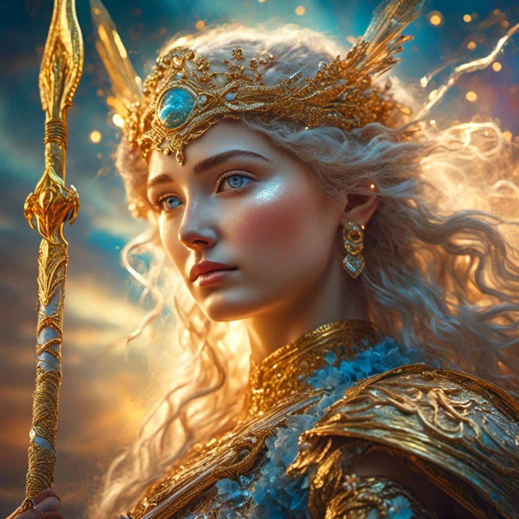 <lora:MakeItPretty:1.0> Close up portrait of the Goddess Art...