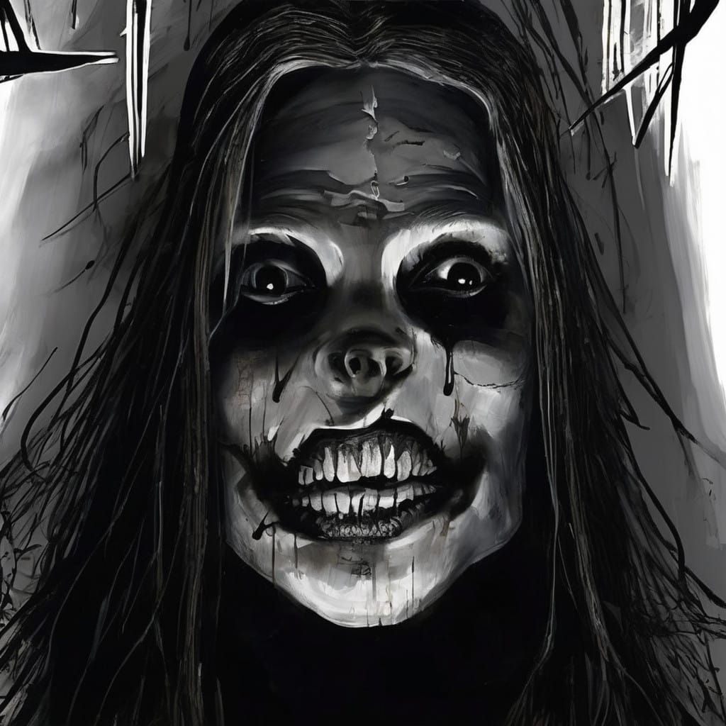 Hellish Demon in Dark Surrealism