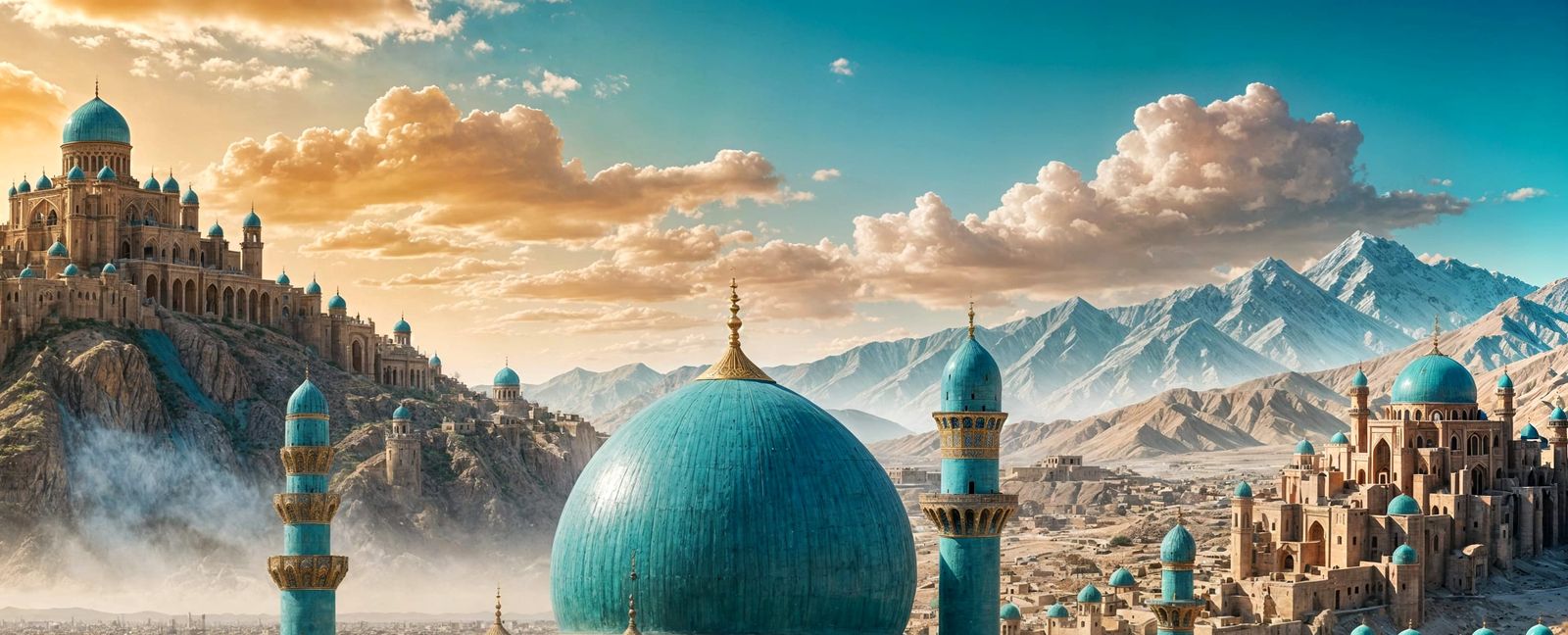 Turquoise Palaces of Ancient Persian Royalty