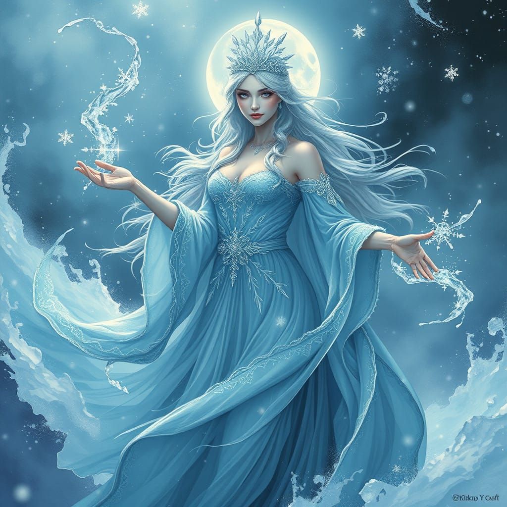 Winter Goddess, Sovereign of Snow and Ice