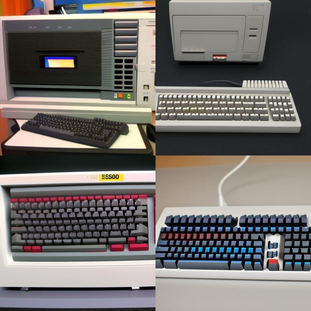 Classic Amiga Spectrum 500 Computer