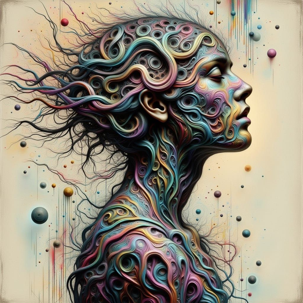 Abstract Solitude: An Expression of Anguish