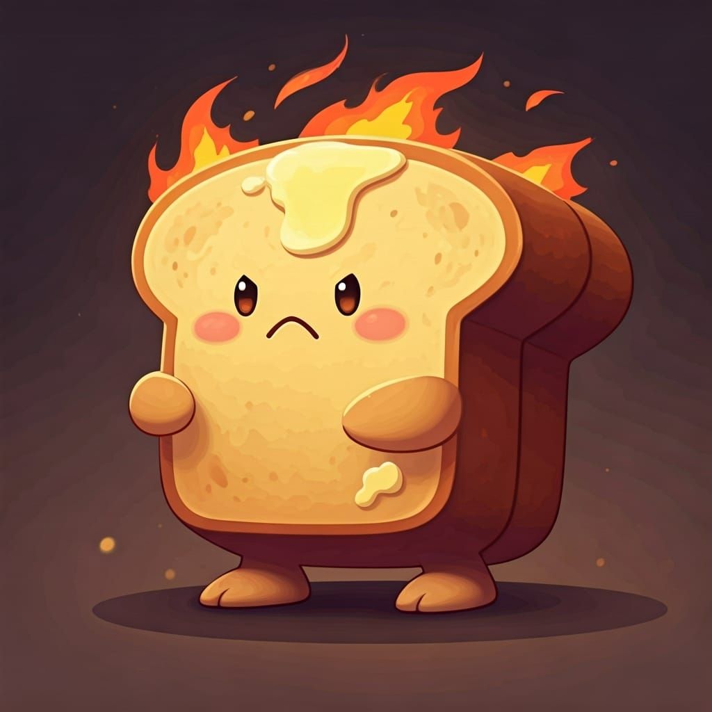 Fiery Toast Pokémon with a Fiery Temper