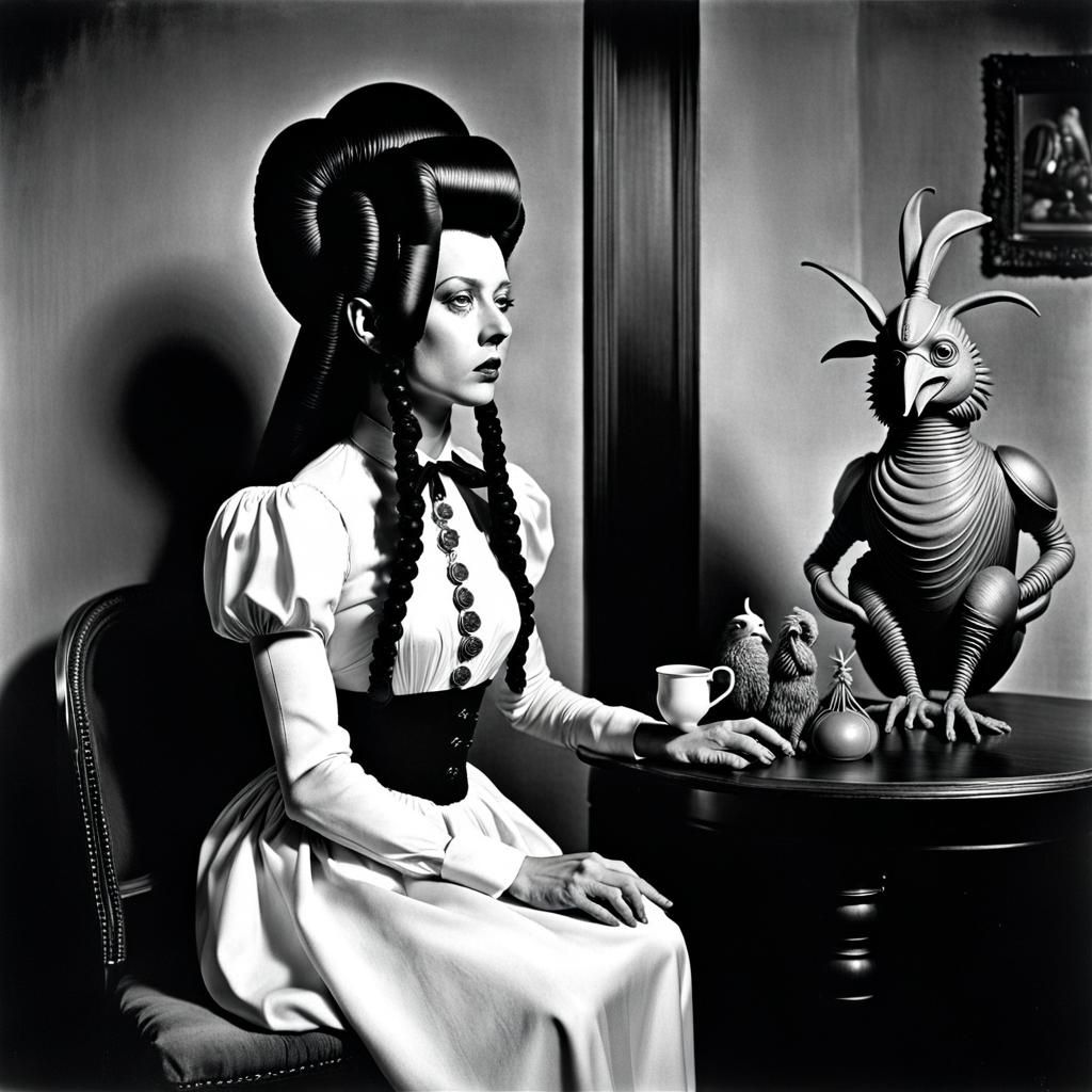 Bellmer's Doll in Surreal Biomechanical Film