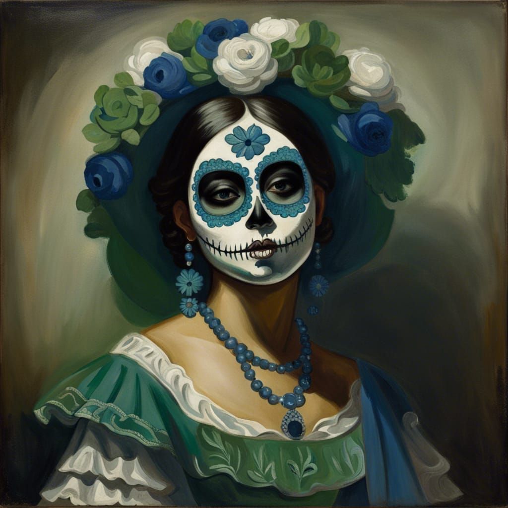 the Calavera Catrina