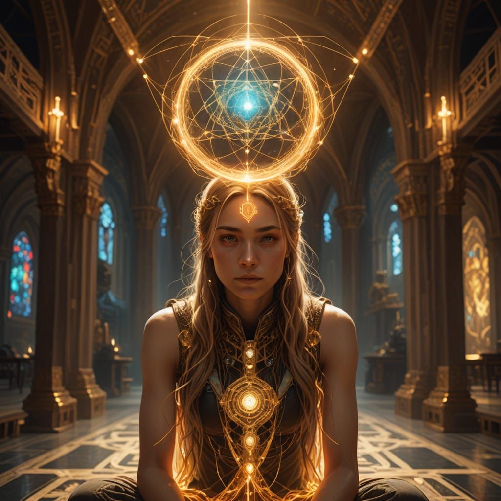 Etheric Digital Art Abstract