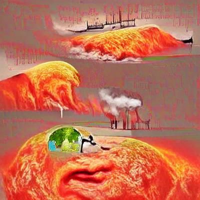 AI Interpretation of Climate Change Concept