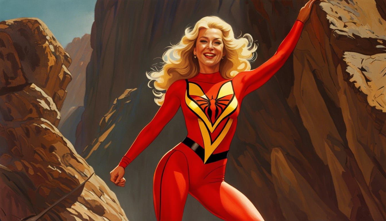 Helen Mirren as Spider-Woman