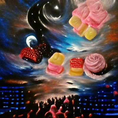 Abstract Acrylic Art: Delight and Despair