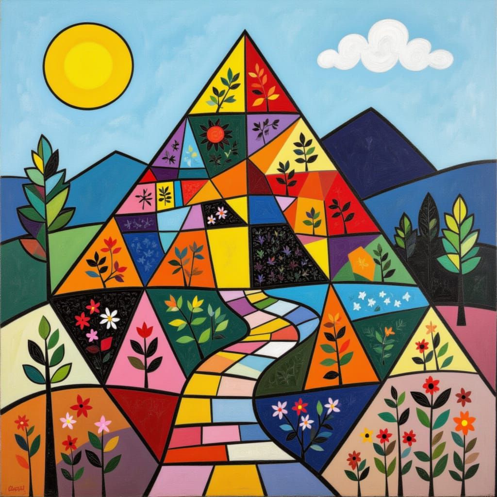 Enchanting Terrarium with PYRAMID FLORA LoRA