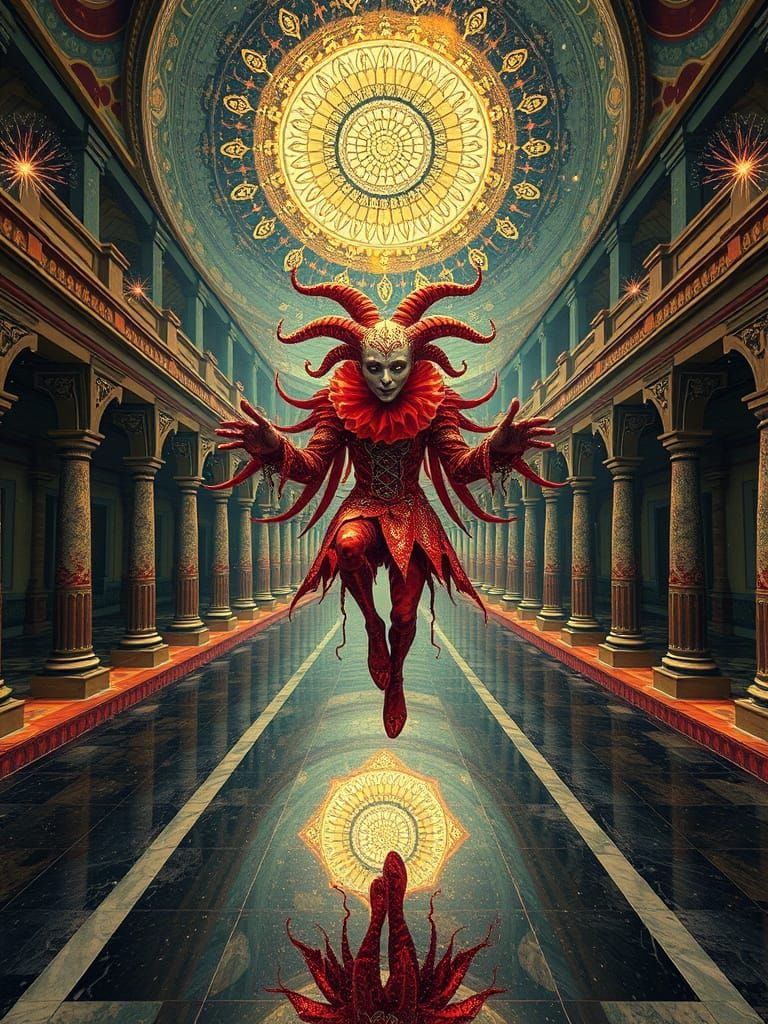 Infinite Jester Chaos Causing in Portico Breezeways and Unin...