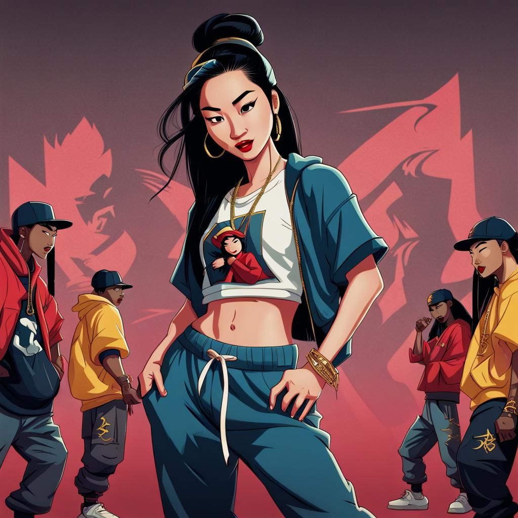 Mulan in Hip Hop Style